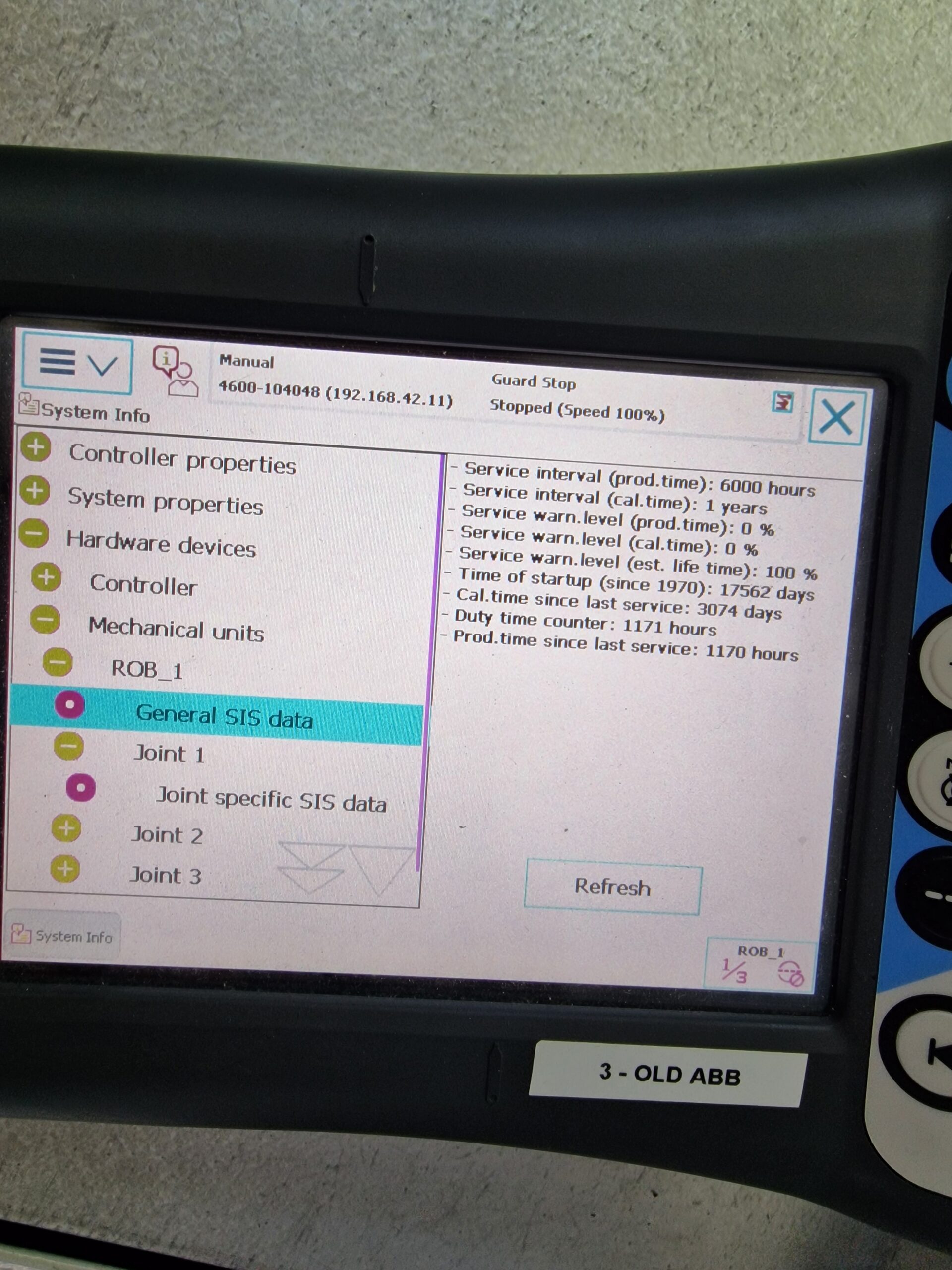 ABB IRB 4600-60/2.05 + sterownik IRC5 + FlexPendant - obrazek 19