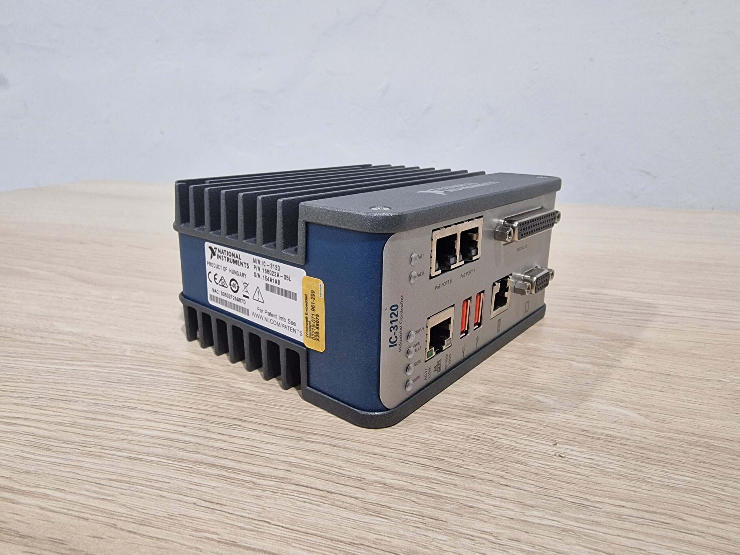 Kontroler przemysłowy NI IC-3120 - obrazek 2