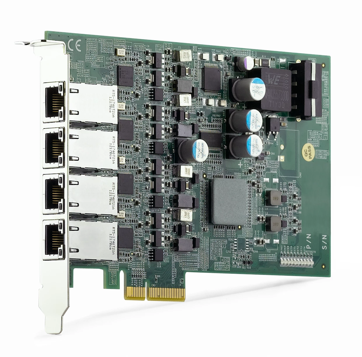 Karta frame grabber NI PCIe-8233 – 4-Port GigE Vision PoE